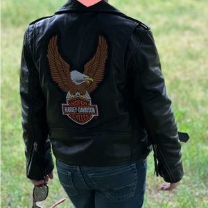 Boys Harley Davidson leather jacket